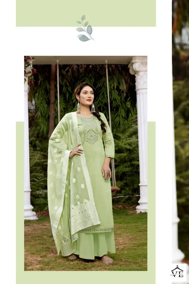 Kalarang Aas Jam Silk Wholesale Salwar Suit Catalog — Wholesale Salwar Suits, MPA wholesale from Surat — view 6