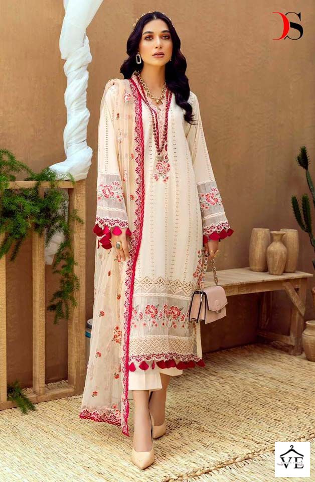 Deepsy Suits Adans Libas Lawn 2023 Cambric Cotton Wholesale Pakistani Salwar Suit Catalog — Wholesale Salwar Suits, MPA wholesale from Surat — view 3