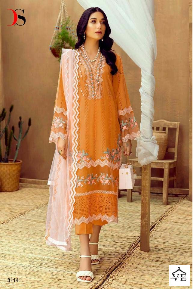 Deepsy Suits Adans Libas Lawn 2023 Cambric Cotton Wholesale Pakistani Salwar Suit Catalog — Wholesale Salwar Suits, MPA wholesale from Surat — view 6