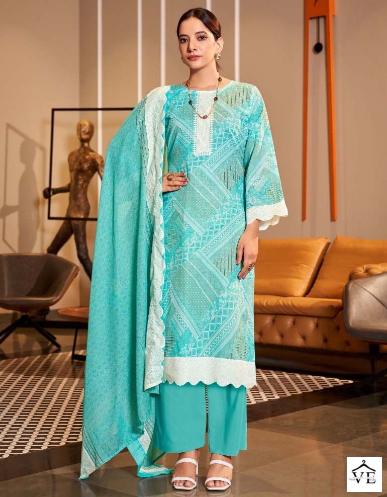 Zulfat Designer Afsana Vol 3 Cotton Wholesale Pakistani Salwar Suit Catalog — Wholesale Salwar Suits, MPA wholesale from Surat — view 1