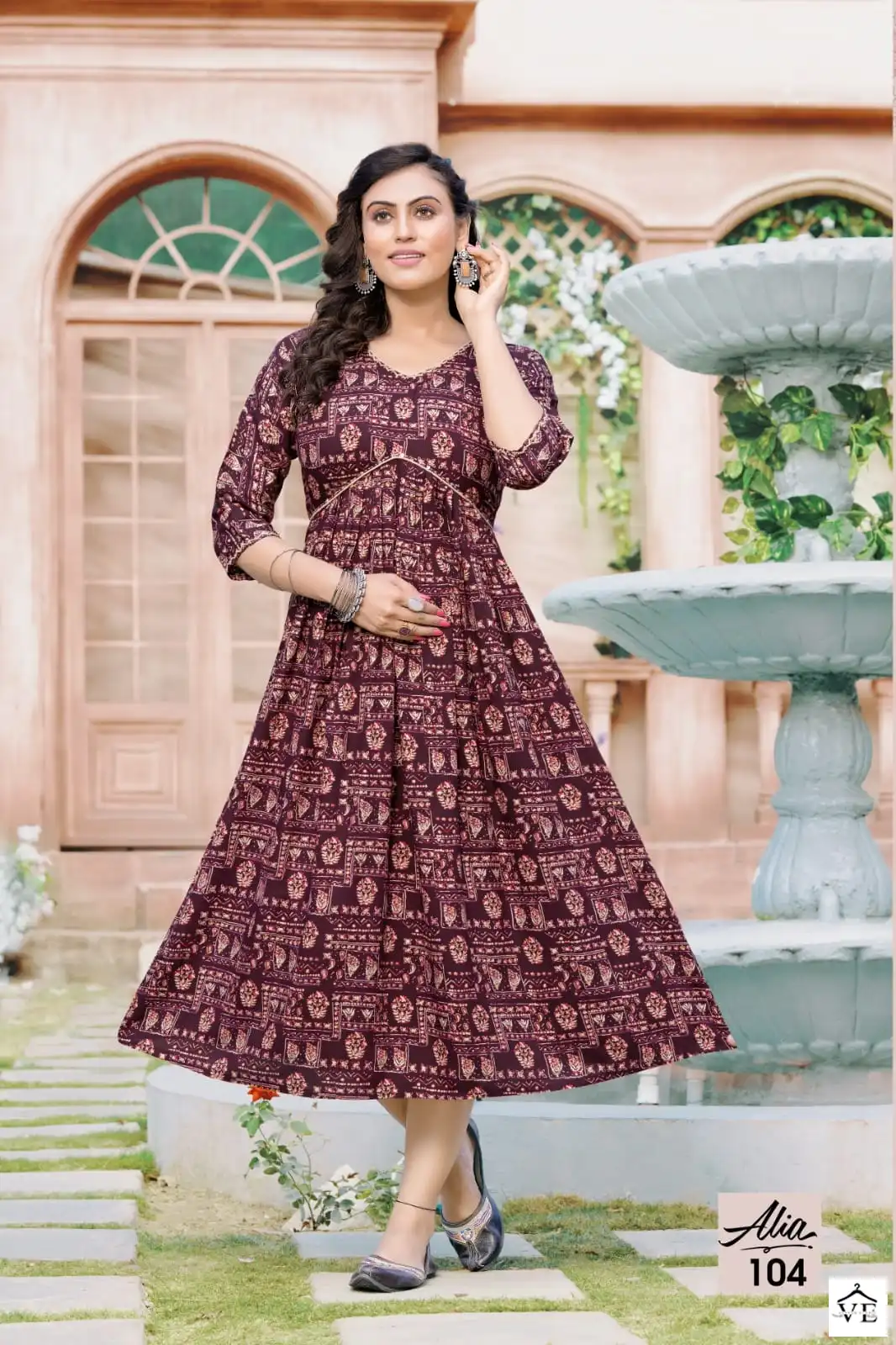 Hirwa Alia Heavy Rayon Wholesale Kurti Catalog — Wholesale Kurtis, MPA wholesale from Surat - Gallery Image 5