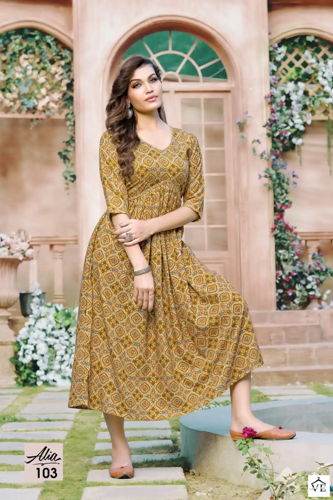 Hirwa Alia Heavy Rayon Wholesale Kurti Catalog — Wholesale Kurtis, MPA wholesale from Surat - Gallery Image 8