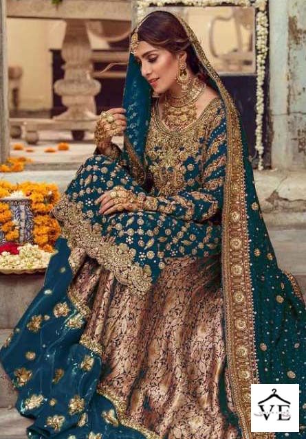 Al_Khushbu Dno-166 Faux Georgette Wholesale Pakistani Salwar Suit Catalog — Wholesale Salwar Suits, MPA wholesale from Surat — view 2