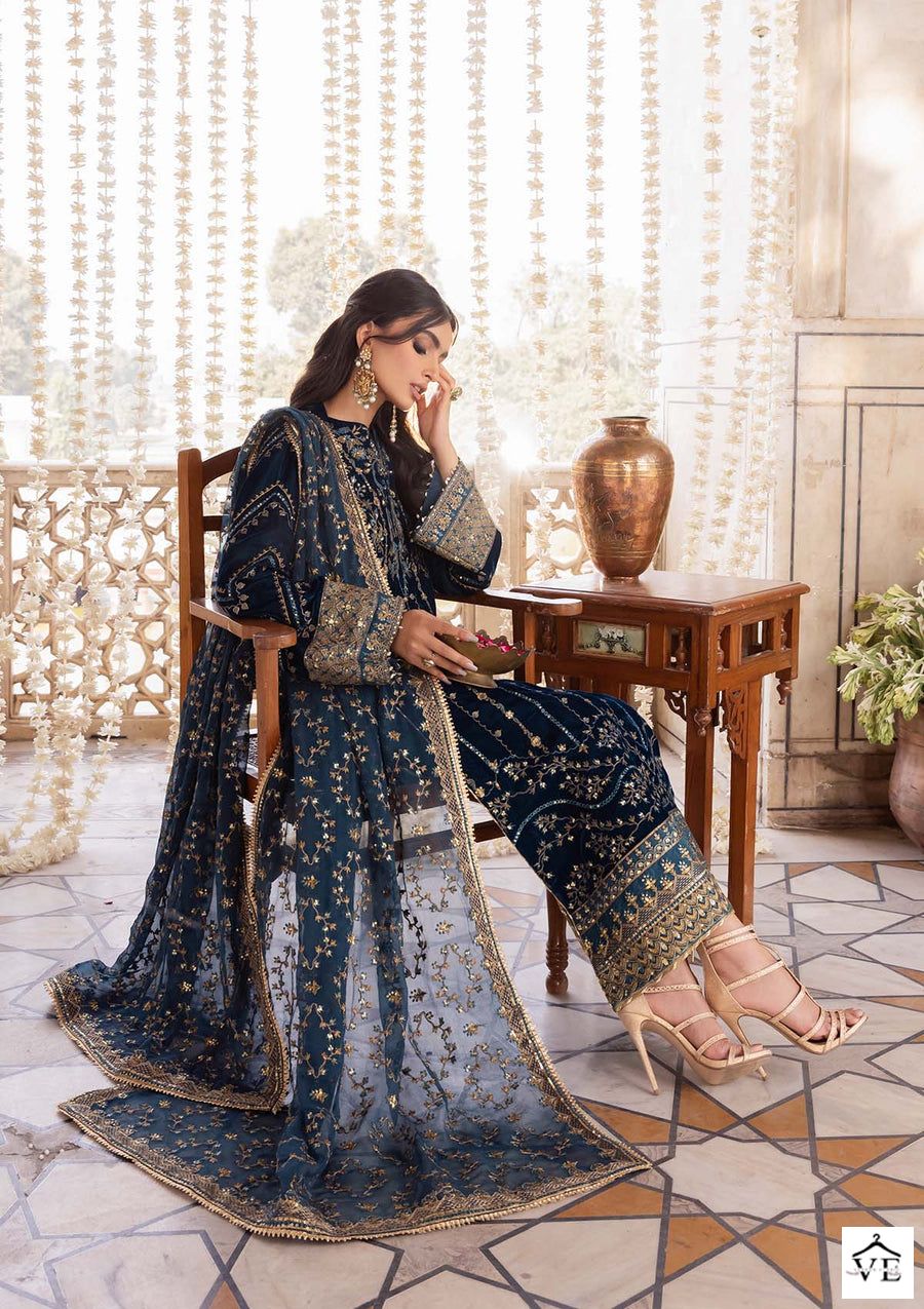 Al_Khushbu Dno 4015 Georgette Wholesale Pakistani Salwar Suit Catalog — Wholesale Salwar Suits, MPA wholesale from Surat - Gallery Image 3