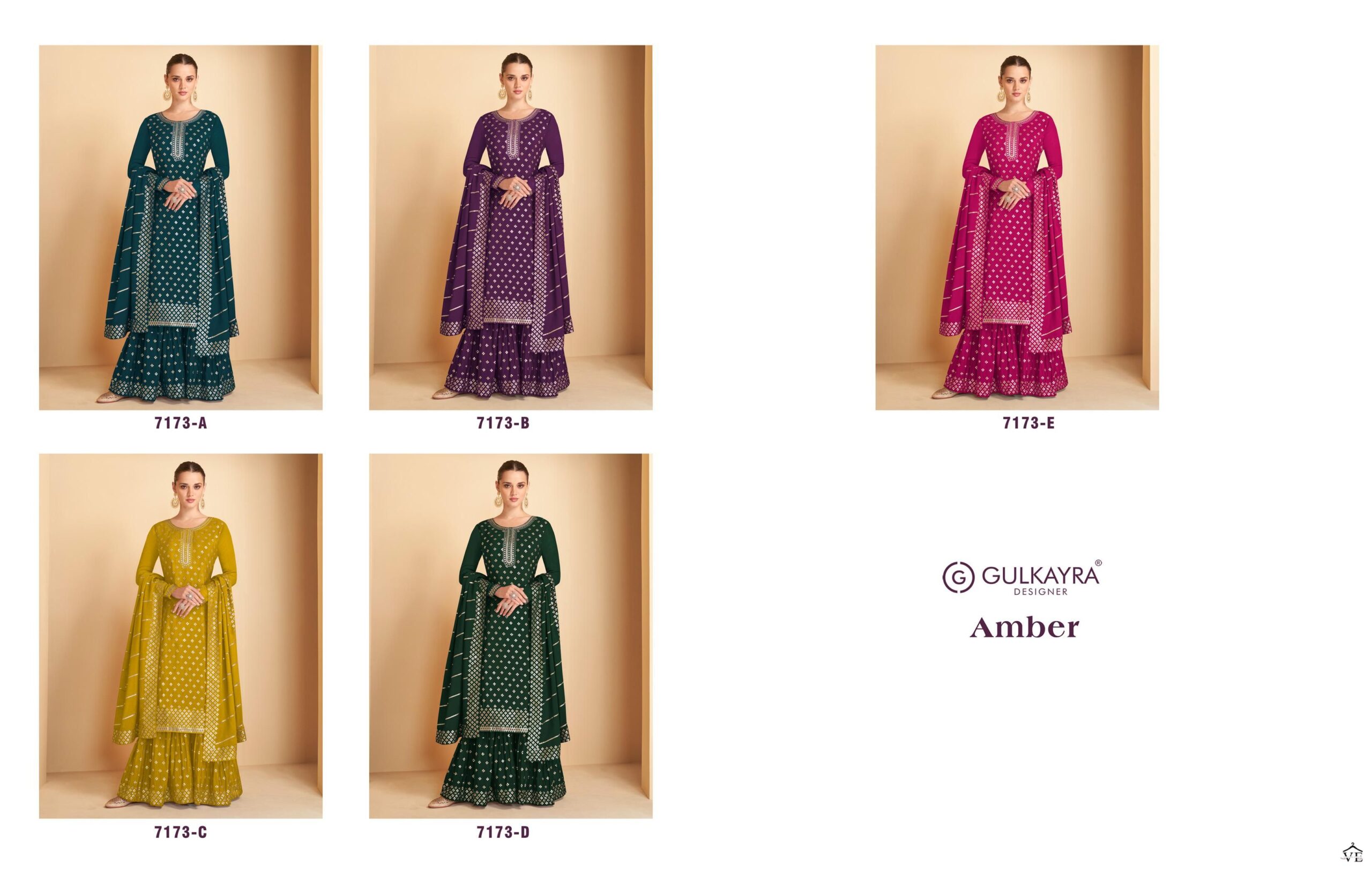 Gulkayra Amber Chinon Wholesale Designer Salwar Suit Catalog — Wholesale Salwar Suits, MPA wholesale from Surat — view 6