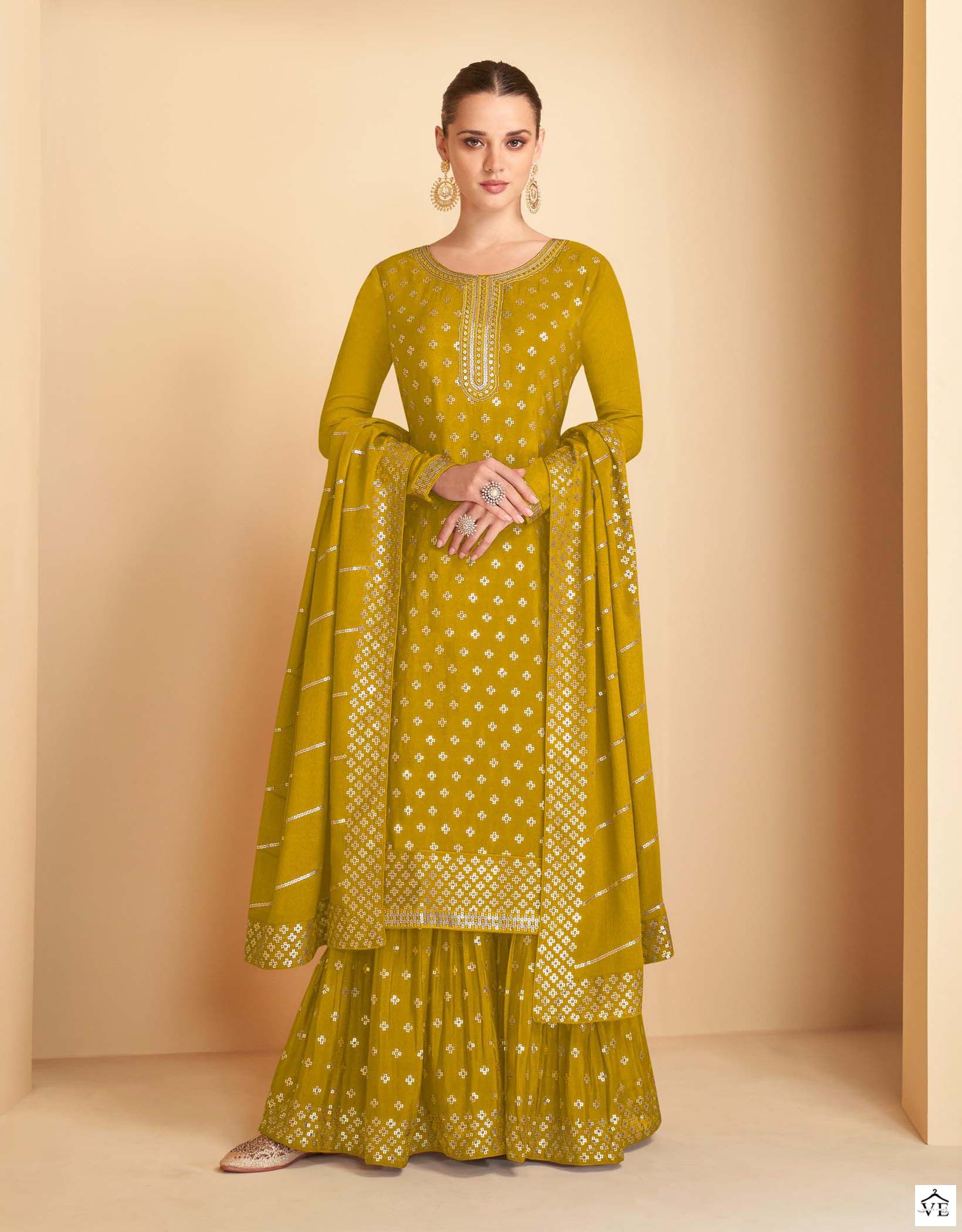 Gulkayra Amber Chinon Wholesale Designer Salwar Suit Catalog — Wholesale Salwar Suits, MPA wholesale from Surat - Gallery Image 4