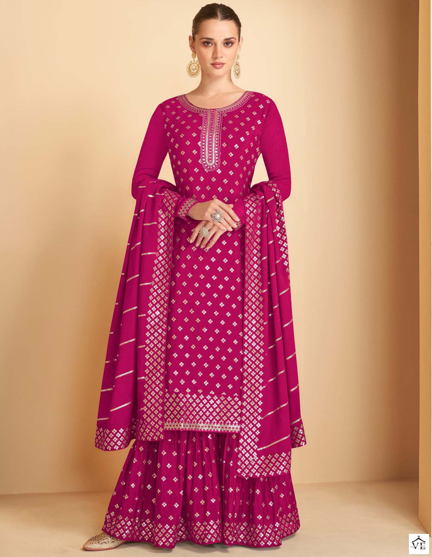 Gulkayra Amber Chinon Wholesale Designer Salwar Suit Catalog — Wholesale Salwar Suits, MPA wholesale from Surat — view 1