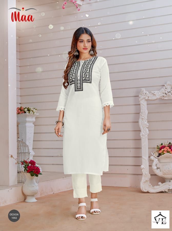 Vardan Ethnic Amore Mul Cotton Wholesale Kurti Catalog — Wholesale Kurtis, MPA wholesale from Surat - Gallery Image 2
