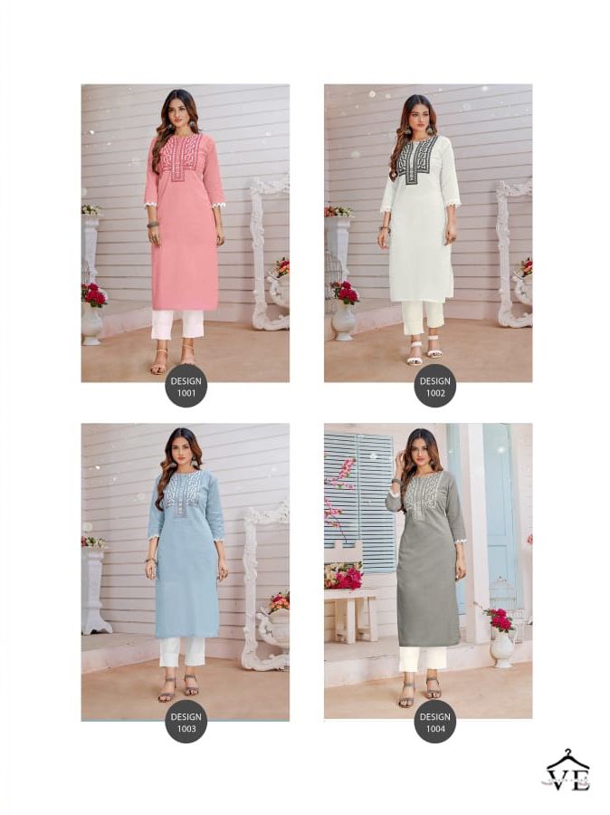 Vardan Ethnic Amore Mul Cotton Wholesale Kurti Catalog — Wholesale Kurtis, MPA wholesale from Surat — view 5