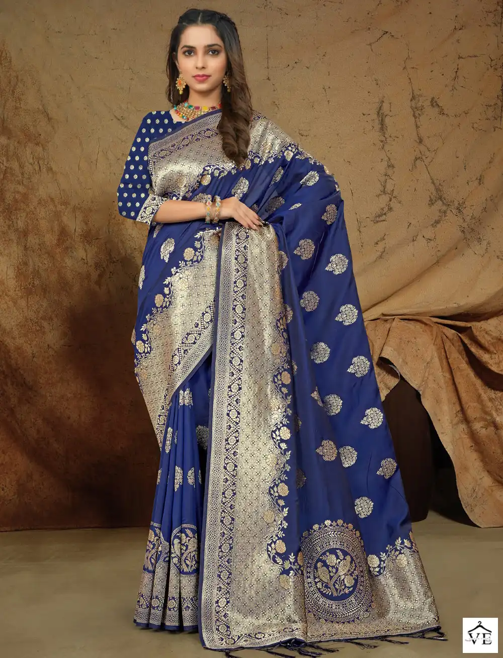 Sangam Amreeta Silk Banarasi Silk Wholesale Saree Catalog — Wholesale Sarees, MPA wholesale from Surat — view 1