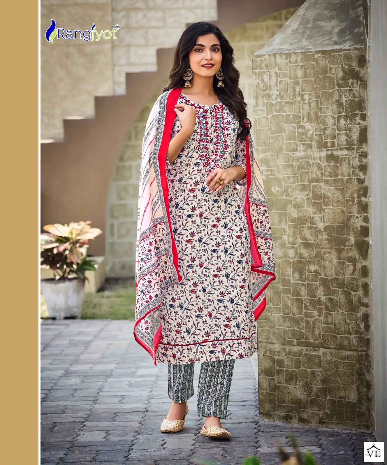 Rangjyot Anamika Chanderi Modal Silk Wholesale Readymade Suits Catalog — Wholesale Salwar Suits, MPA wholesale from Surat - Gallery Image 3