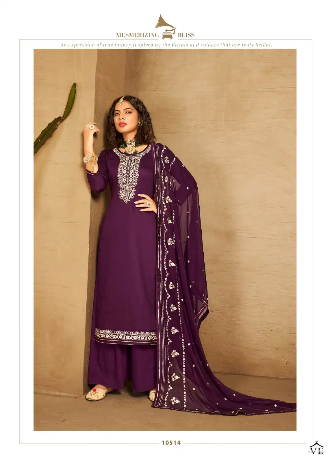 Kalarang Angaar Jam Silk Cotton Wholesale Salwar Suit Catalog — Wholesale Salwar Suits, MPA wholesale from Surat - Gallery Image 5