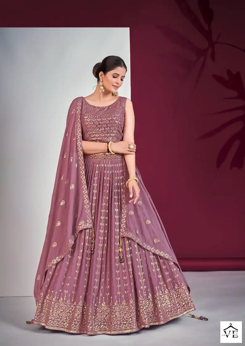 Dresstive Angelica Vol 2 Georgette Wholesale Readymade Lehenga Choli Catalog — Wholesale Lehenga, MPA wholesale from Surat — view 5