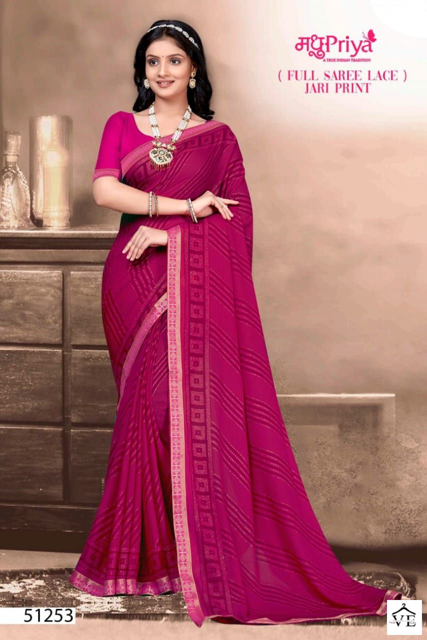 Madhupriya Atyasha Renial Wholesale Saree Catalog — Wholesale Sarees, MPA wholesale from Surat - Gallery Image 5