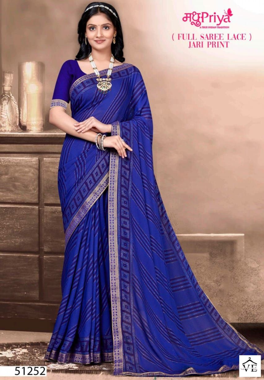 Madhupriya Atyasha Renial Wholesale Saree Catalog — Wholesale Sarees, MPA wholesale from Surat — view 1