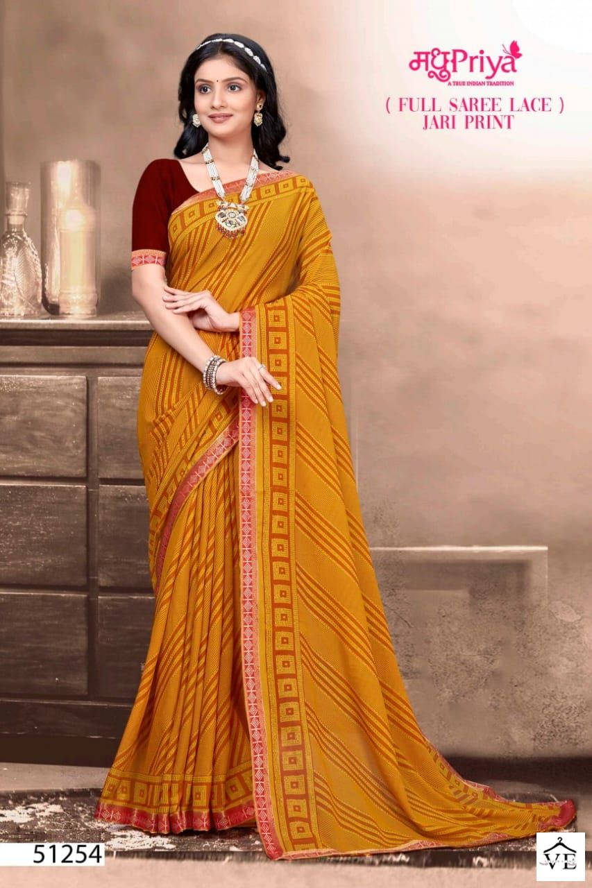 Madhupriya Atyasha Renial Wholesale Saree Catalog — Wholesale Sarees, MPA wholesale from Surat - Gallery Image 7