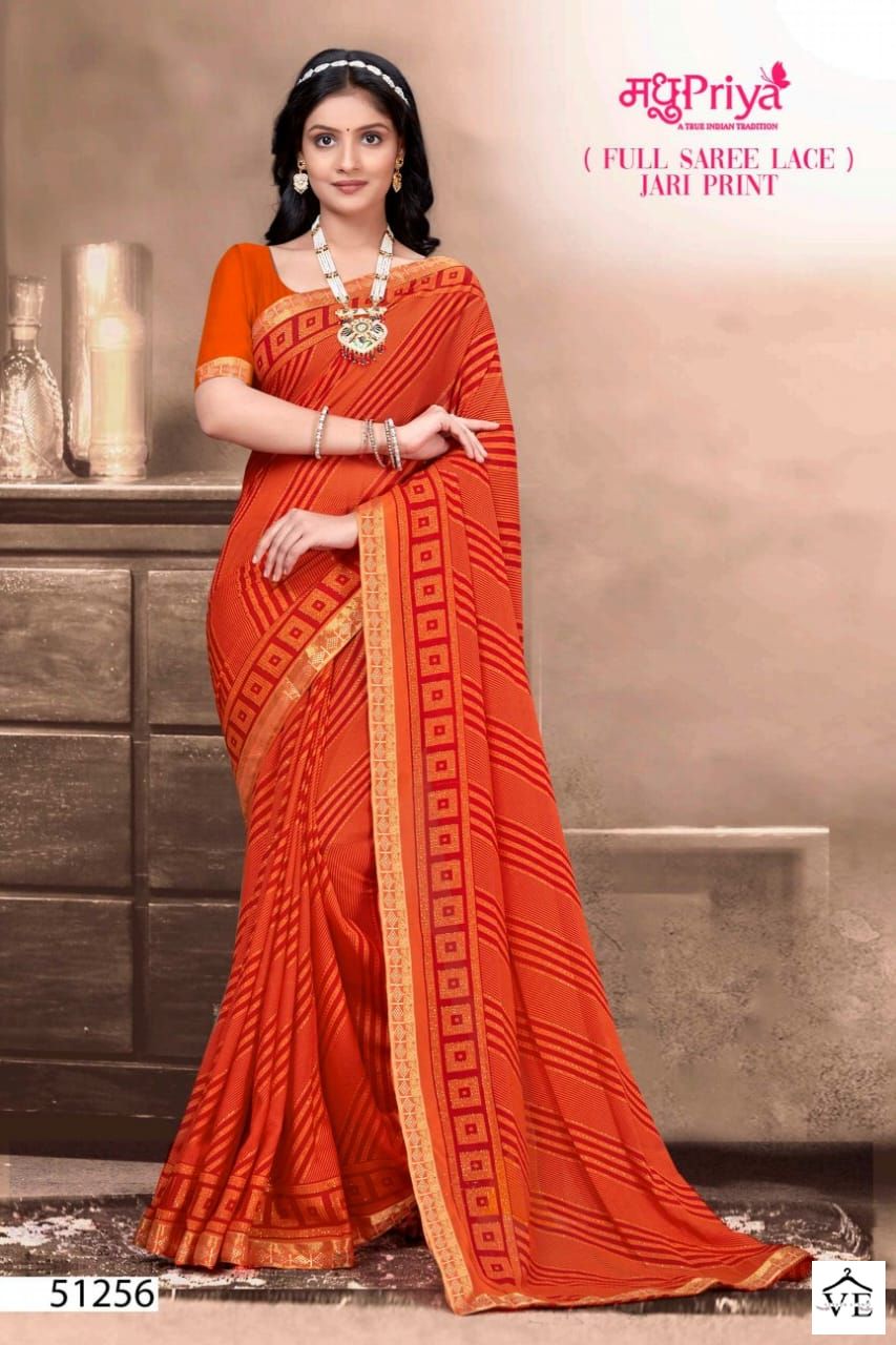 Madhupriya Atyasha Renial Wholesale Saree Catalog — Wholesale Sarees, MPA wholesale from Surat - Gallery Image 8
