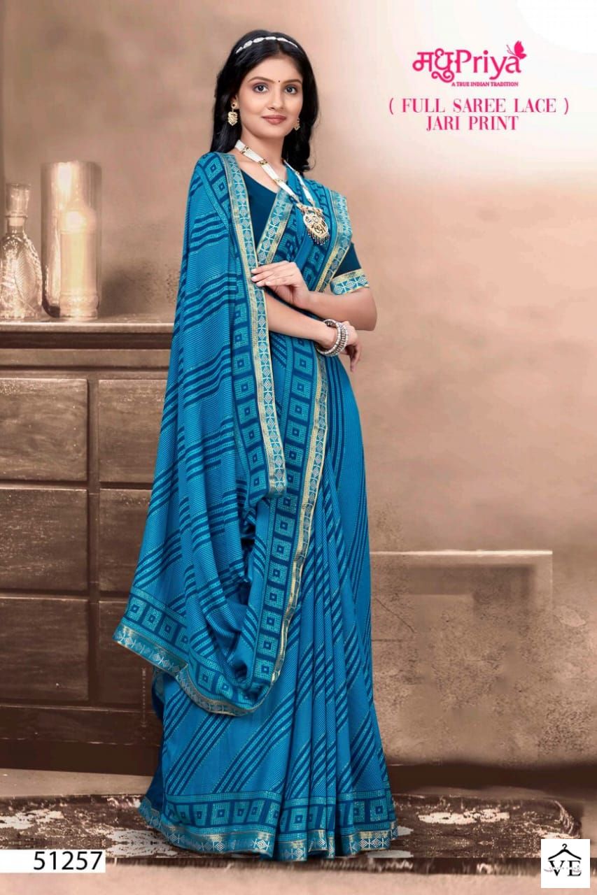 Madhupriya Atyasha Renial Wholesale Saree Catalog — Wholesale Sarees, MPA wholesale from Surat - Gallery Image 3