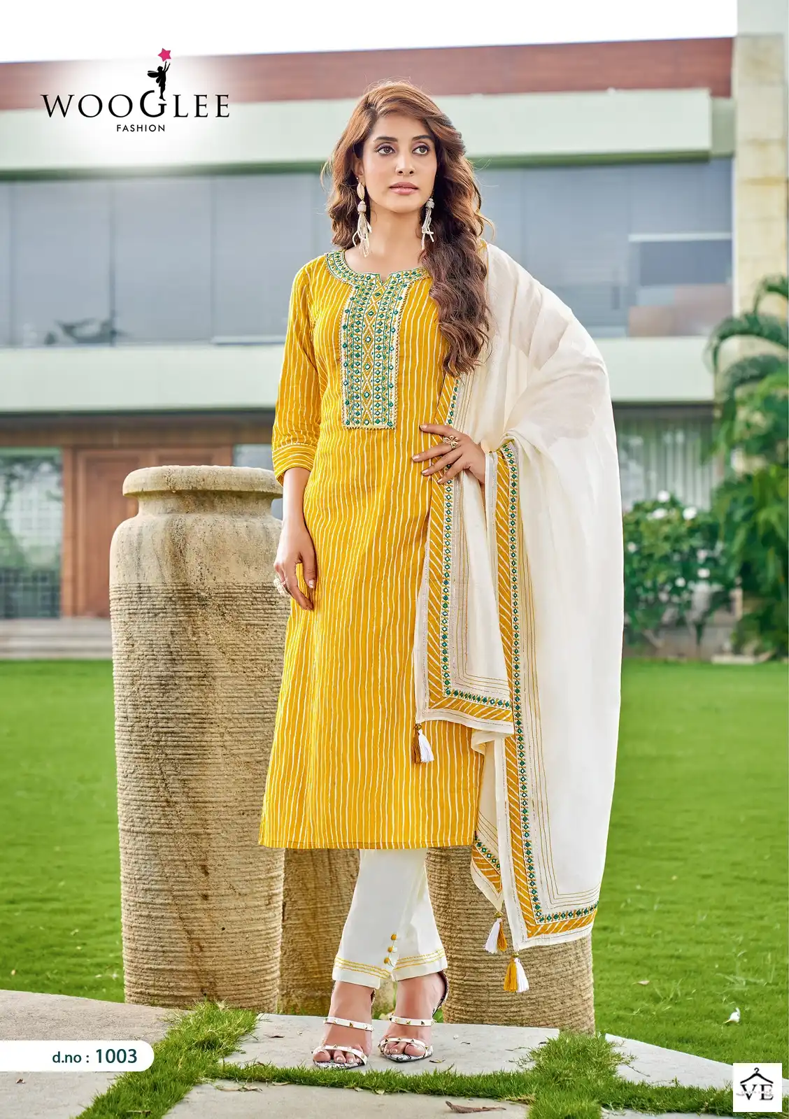 Wooglee Avantika Viscose Print Wholesale Readymade Suit Catalog — Wholesale Salwar Suits, MPA wholesale from Surat - Gallery Image 4