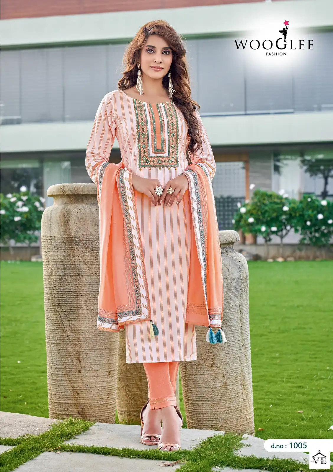 Wooglee Avantika Viscose Print Wholesale Readymade Suit Catalog — Wholesale Salwar Suits, MPA wholesale from Surat - Gallery Image 3