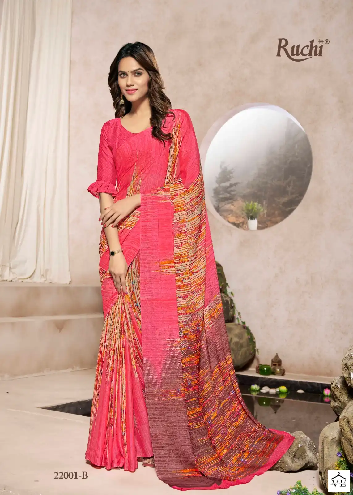 Ruchi Avantika Silk -2 Silk Georgette Wholesale Saree Catalog — Wholesale Sarees, MPA wholesale from Surat - Gallery Image 3
