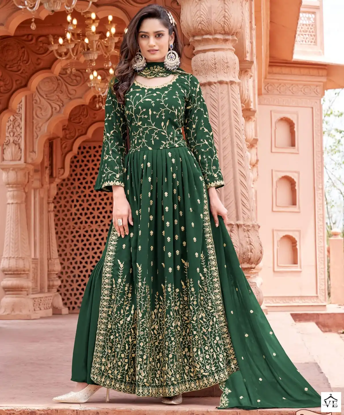 Twisha Aanaya 5800 Series Faux Georgette Wholesale Designer Salwar Suit Catalog — Wholesale Salwar Suits, MPA wholesale from Surat — view 1