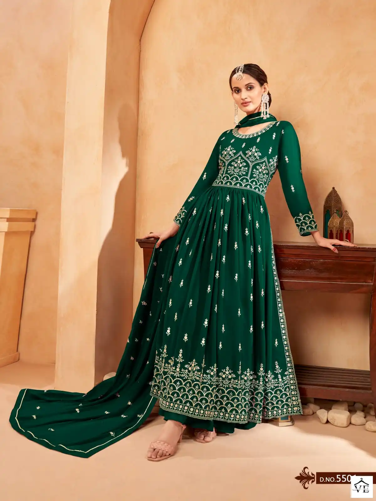 Twisha Aanaya Vol 155 Faux Georgette Wholesale Designer Salwar Suit Catalog — Wholesale Salwar Suits, MPA wholesale from Surat - Gallery Image 3