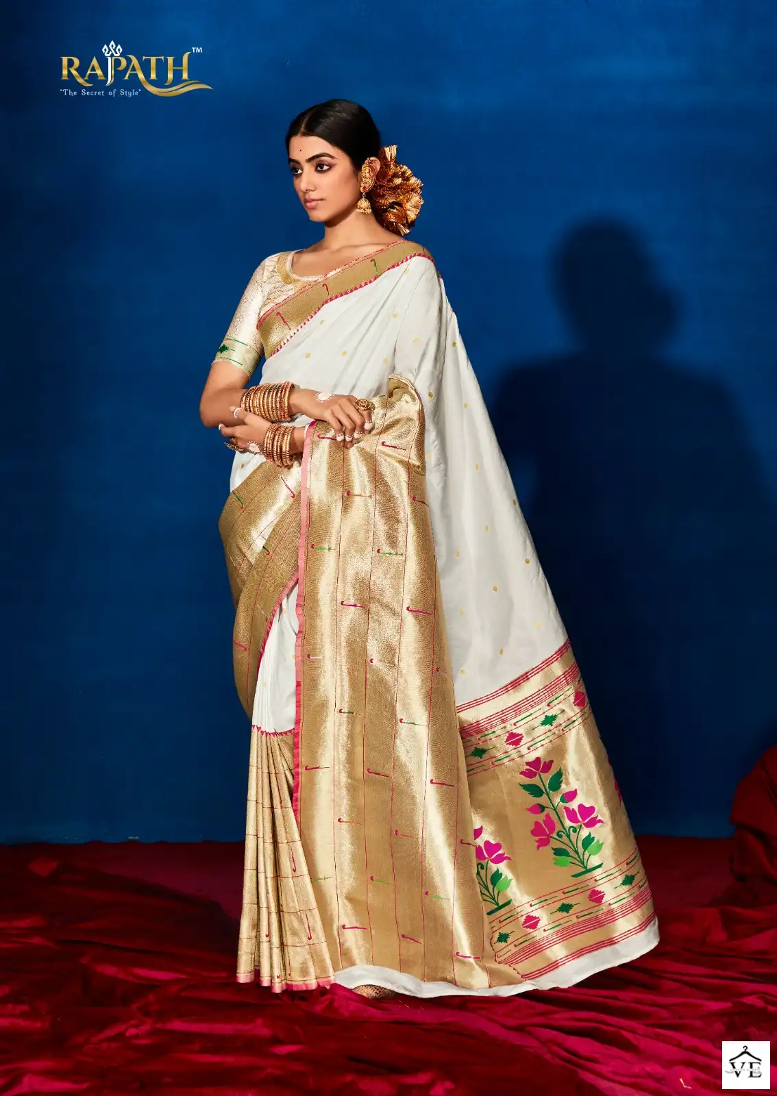 Rajpath Aarya Silk Soft Paithani Silk Wholesale Saree Catalog — Wholesale Sarees, MPA wholesale from Surat - Gallery Image 6