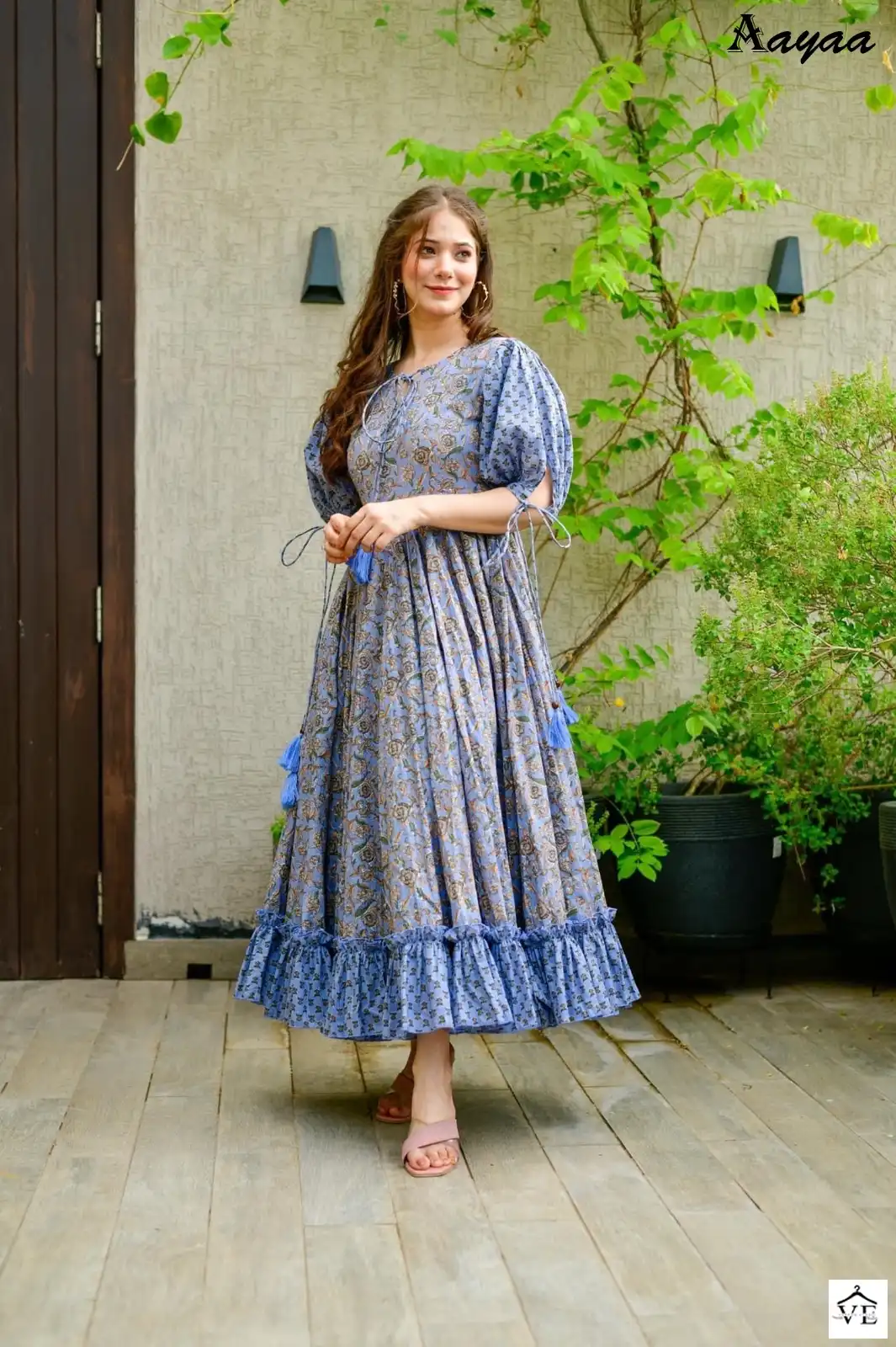 Aayaa Vol 8 Cotton Silk Wholesale Gown Catalog - Image 3