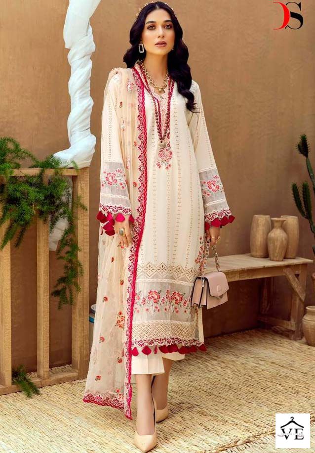 Deepsy Adan’S Libas Lawn 23 Pure Cambric Cotton Wholesale Pakistani Salwar Suit Catalog — Wholesale Salwar Suits, MPA wholesale from Surat — view 1