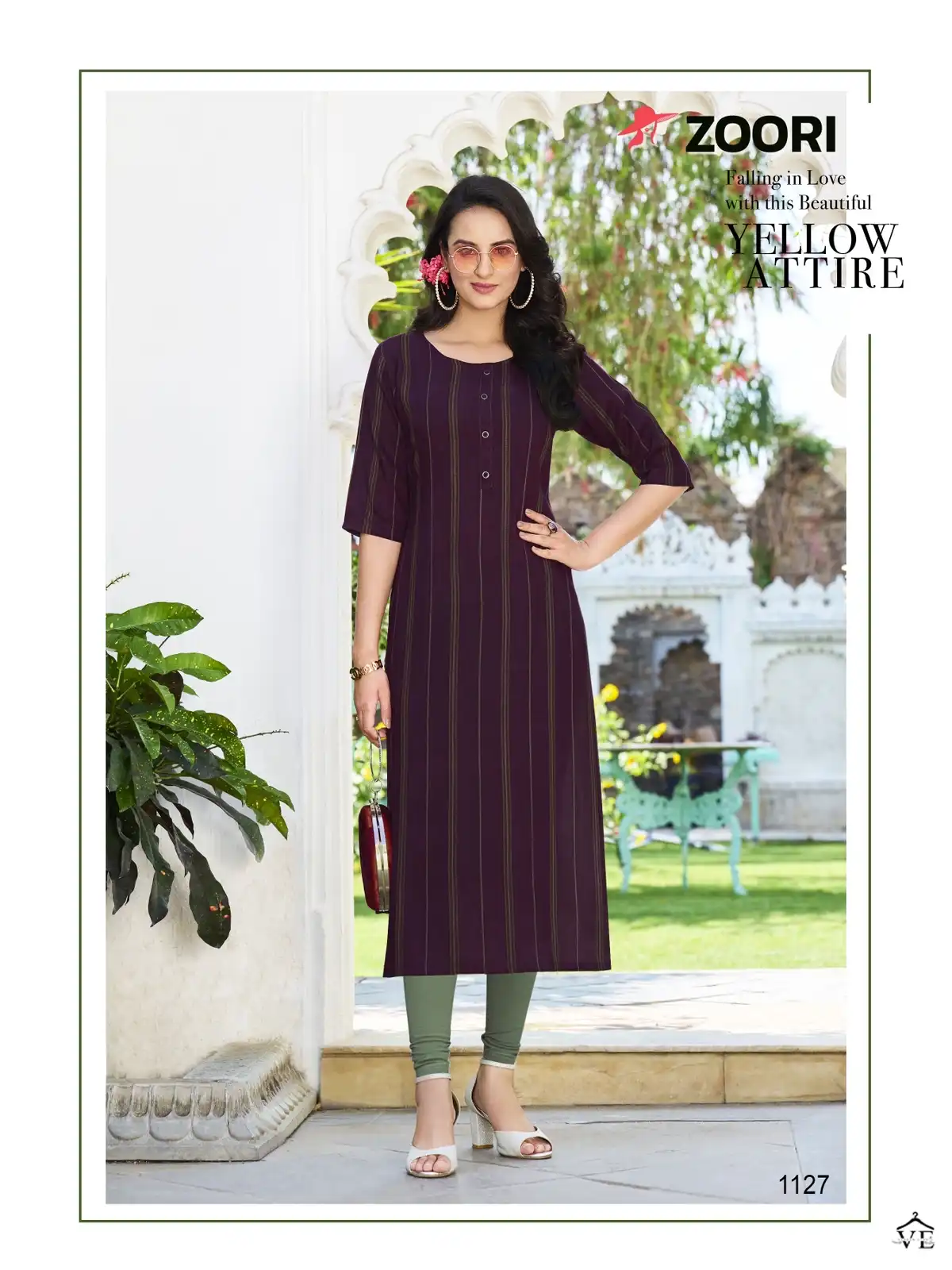 Zoori Akshara Vol 21 Rayon Wholesale Kurti Catalog — Wholesale Kurtis, MPA wholesale from Surat - Gallery Image 2