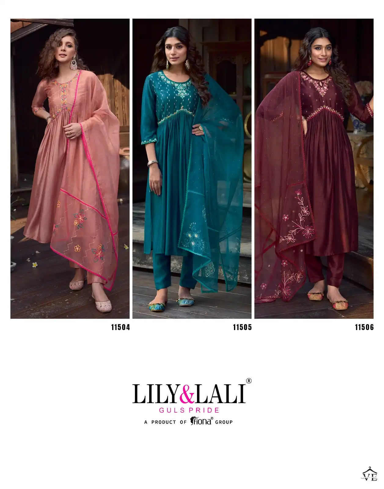 Lily & Lali Alia Super Silk Wholesale Readymade Suits Catalog — Wholesale Salwar Suits, MPA wholesale from Surat - Gallery Image 7