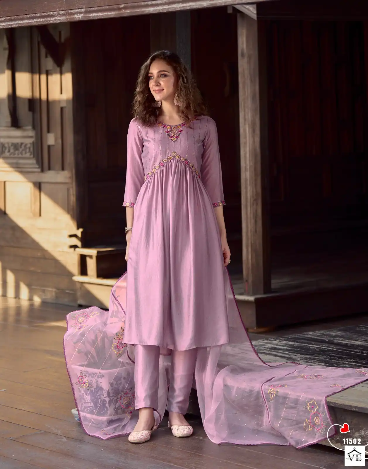 Lily & Lali Alia Super Silk Wholesale Readymade Suits Catalog — Wholesale Salwar Suits, MPA wholesale from Surat - Gallery Image 3