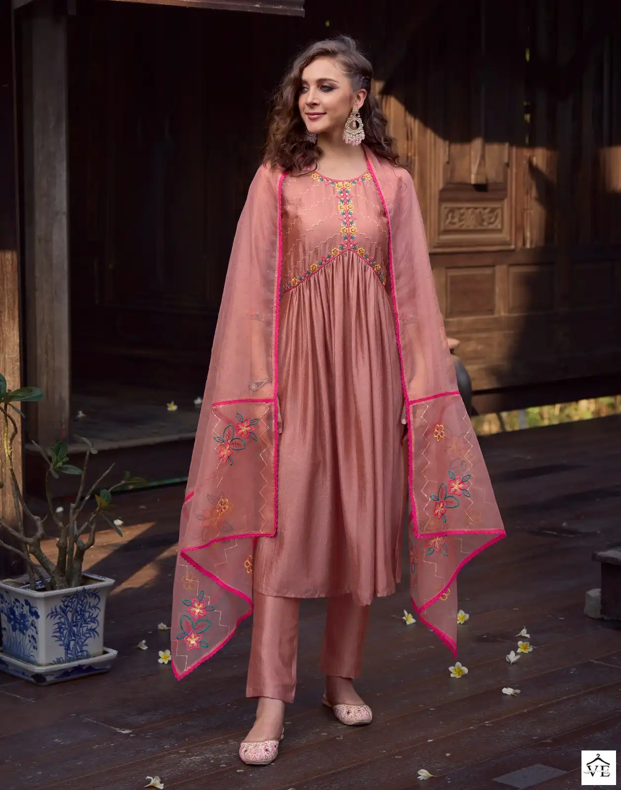 Lily & Lali Alia Super Silk Wholesale Readymade Suits Catalog — Wholesale Salwar Suits, MPA wholesale from Surat - Gallery Image 2