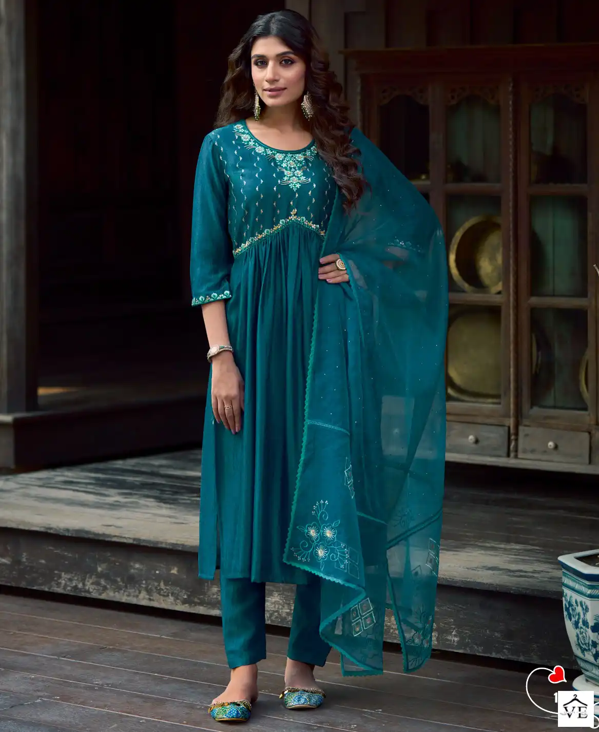 Lily & Lali Alia Super Silk Wholesale Readymade Suits Catalog — Wholesale Salwar Suits, MPA wholesale from Surat — view 1