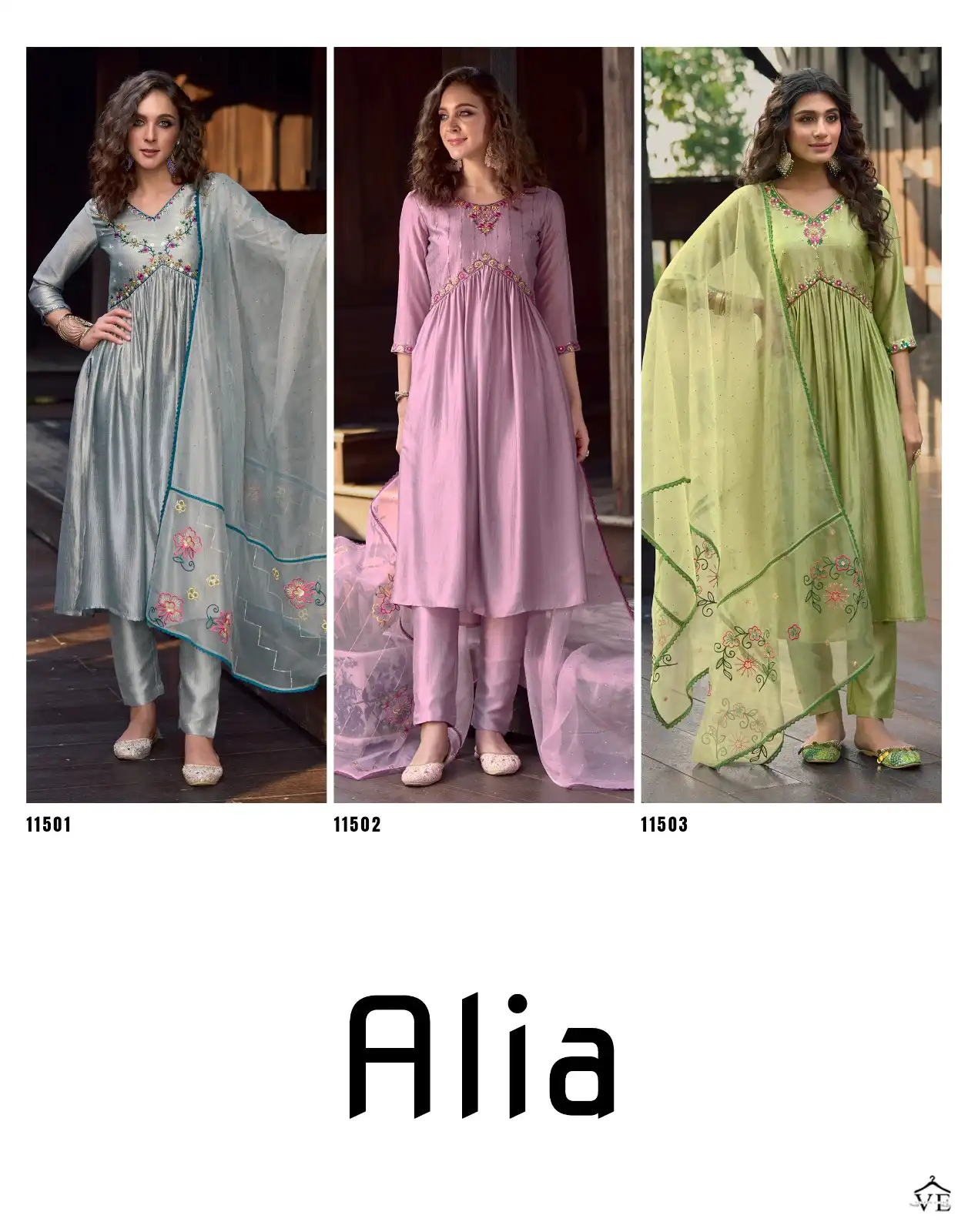 Lily &amp; Lali Alia Super Silk Wholesale Readymade Suits Catalog — Wholesale Salwar Suits, MPA wholesale from Surat — view 8