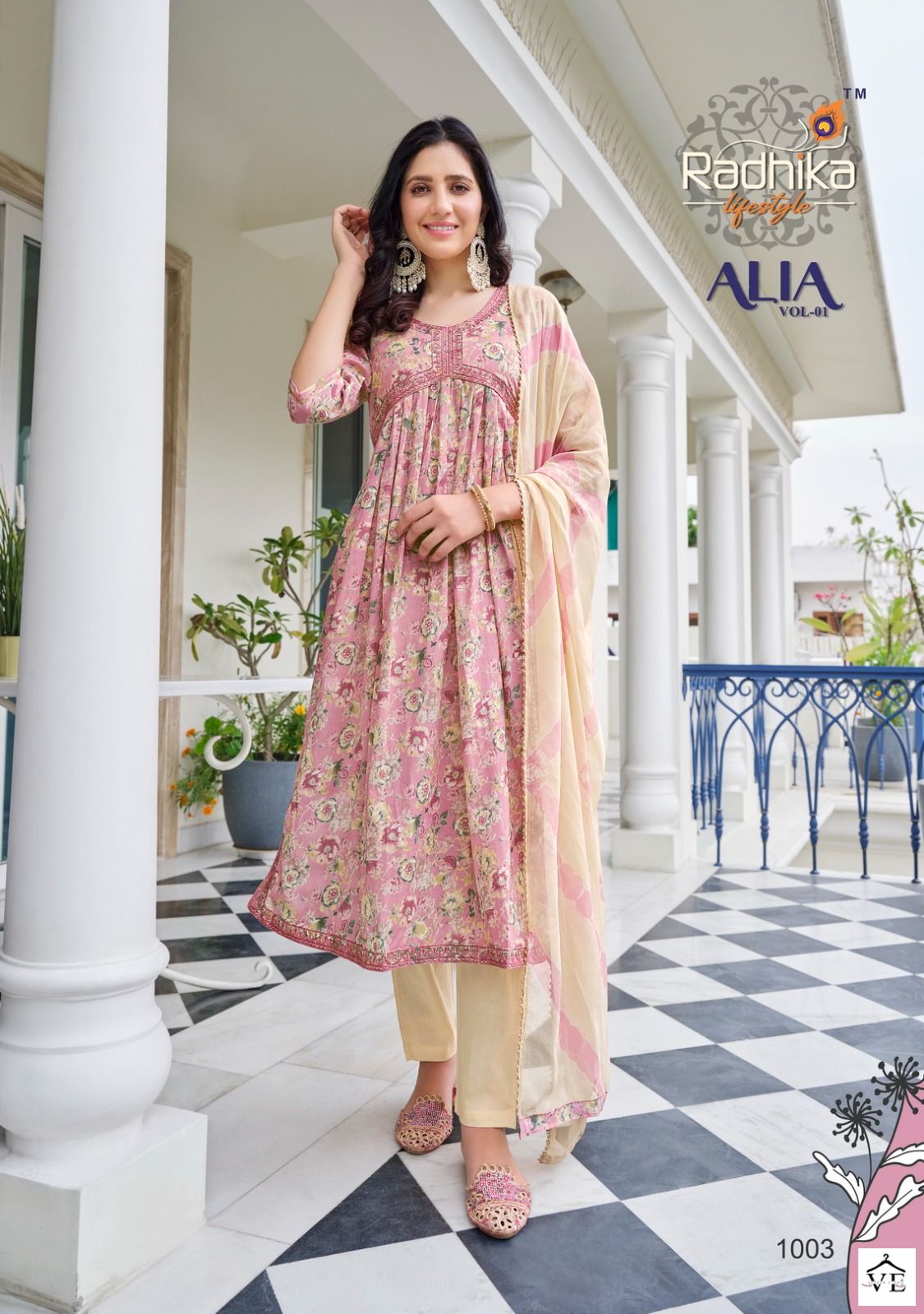 Radhika Life Style Alia Vol1 Mul Foil Print Wholesale Readymade Salwar Suit Catalog — Wholesale Salwar Suits, MPA wholesale from Surat - Gallery Image 5