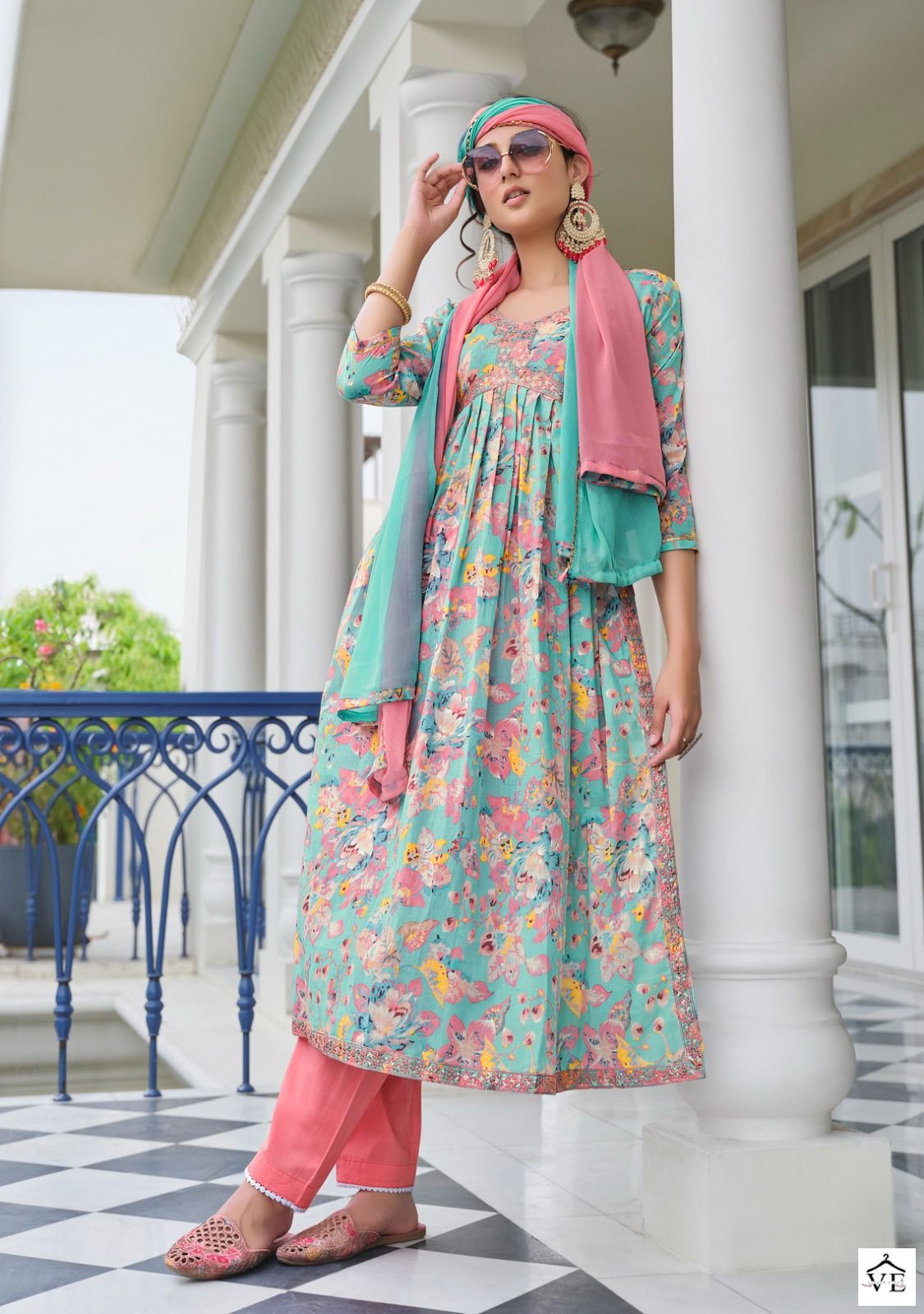 Radhika Life Style Alia Vol1 Mul Foil Print Wholesale Readymade Salwar Suit Catalog — Wholesale Salwar Suits, MPA wholesale from Surat - Gallery Image 6