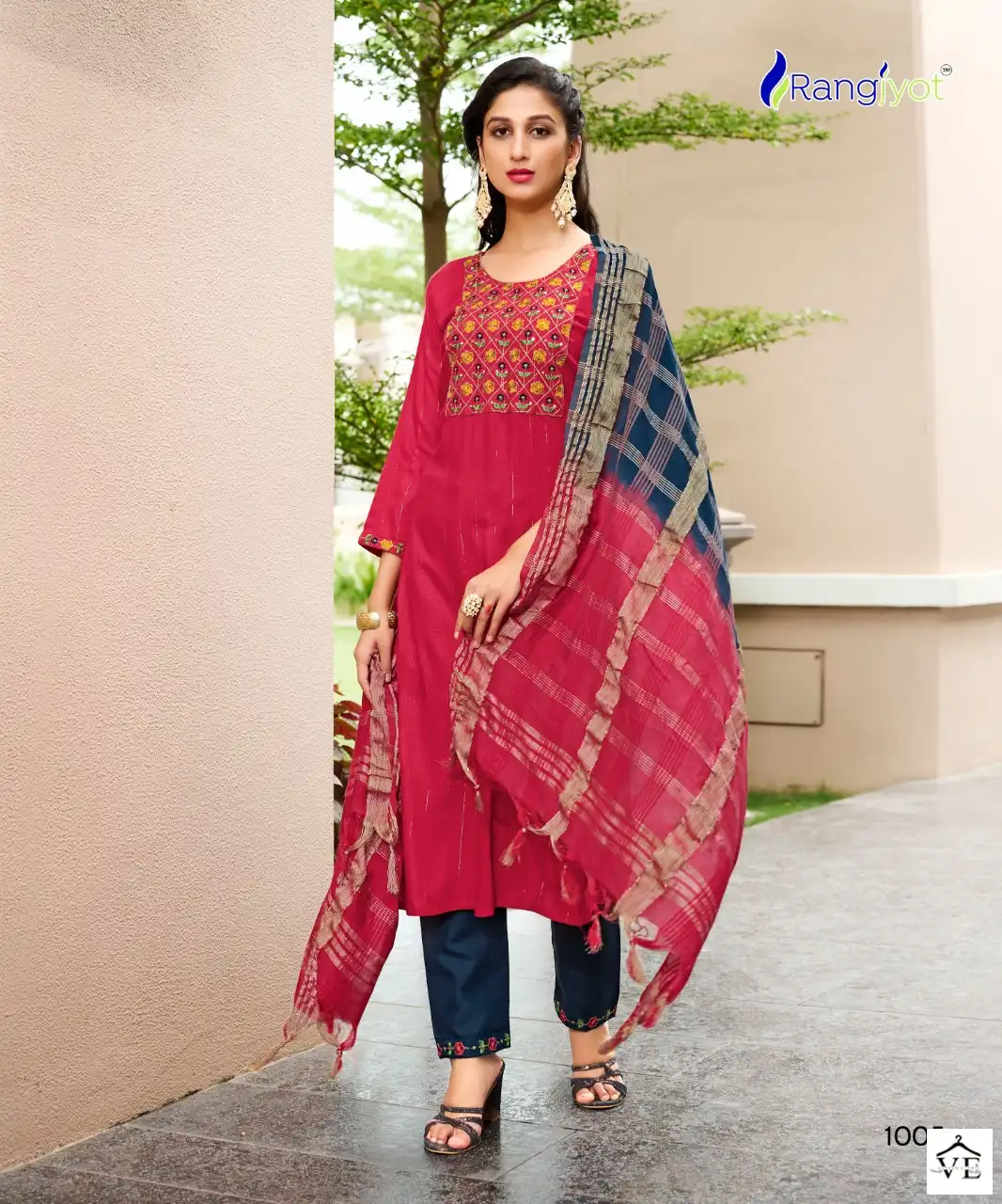 Rangjyot Anusha Vol 1 14 Kg Rayon Wholesale Readymade Salwar Suit Catalog — Wholesale Salwar Suits, MPA wholesale from Surat - Gallery Image 5