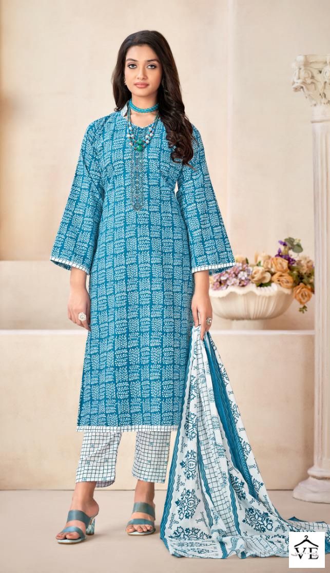 Skt Armani Pure Cotton Wholesale Salwar Suit Catalog — Wholesale Salwar Suits, MPA wholesale from Surat - Gallery Image 5
