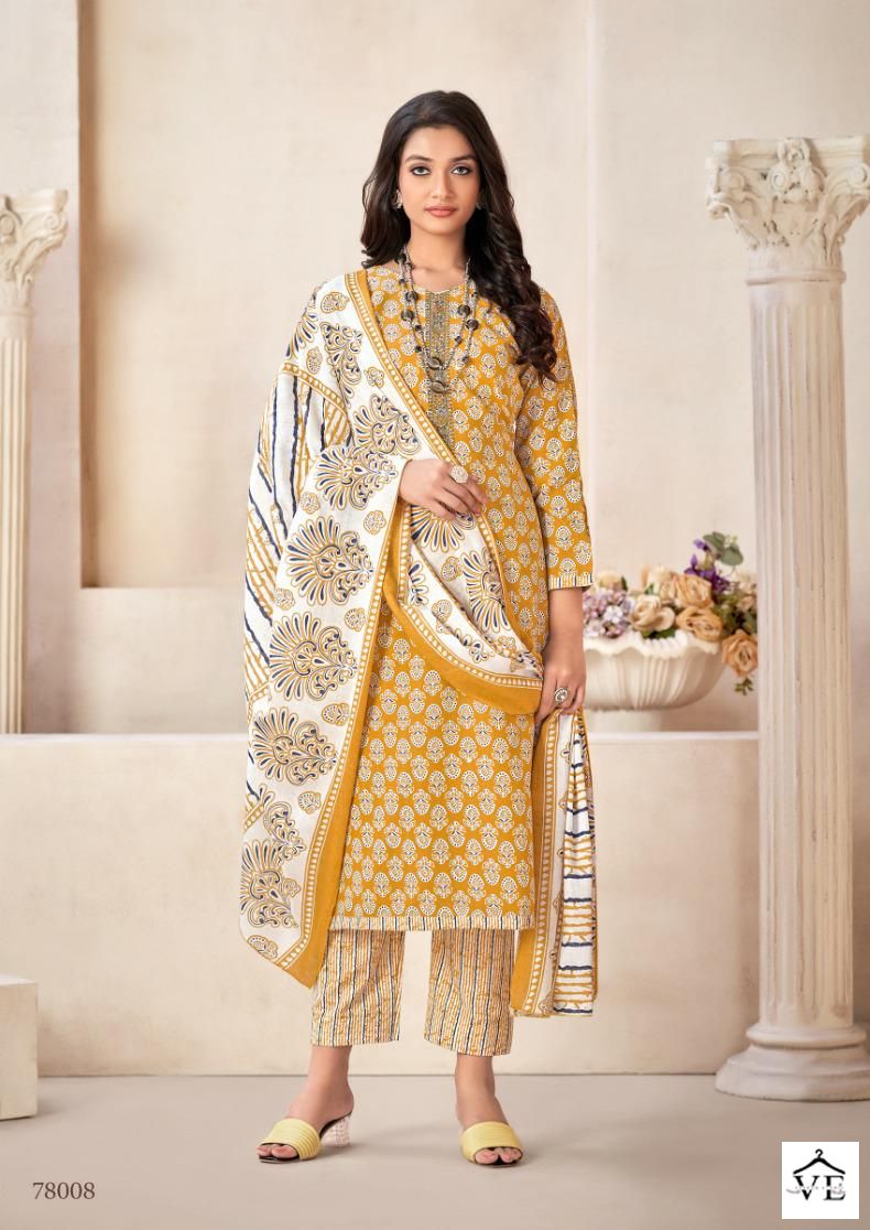 Skt Armani Pure Cotton Wholesale Salwar Suit Catalog — Wholesale Salwar Suits, MPA wholesale from Surat - Gallery Image 7