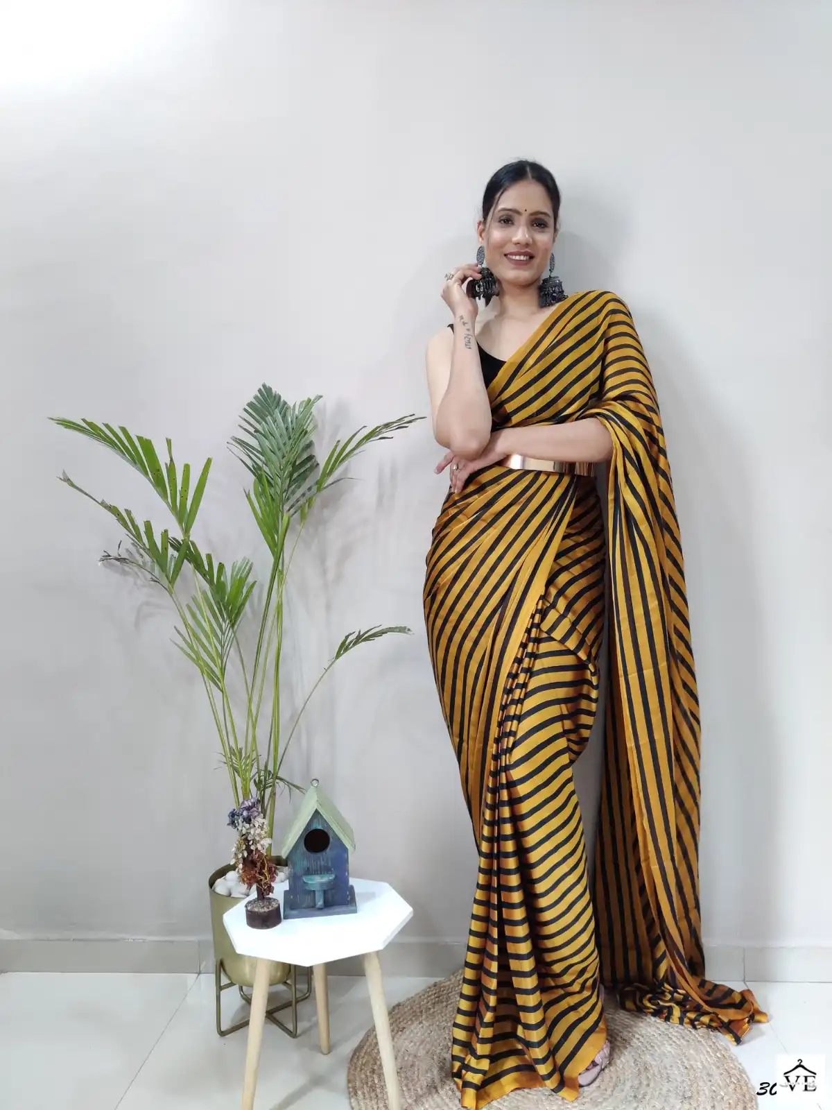 Vardan Ethnic Avya Vol 3 Rangoli Silk Wholesale Ready To Wear One Minute Saree Catalog — Wholesale Sarees, MPA wholesale from Surat - Gallery Image 2