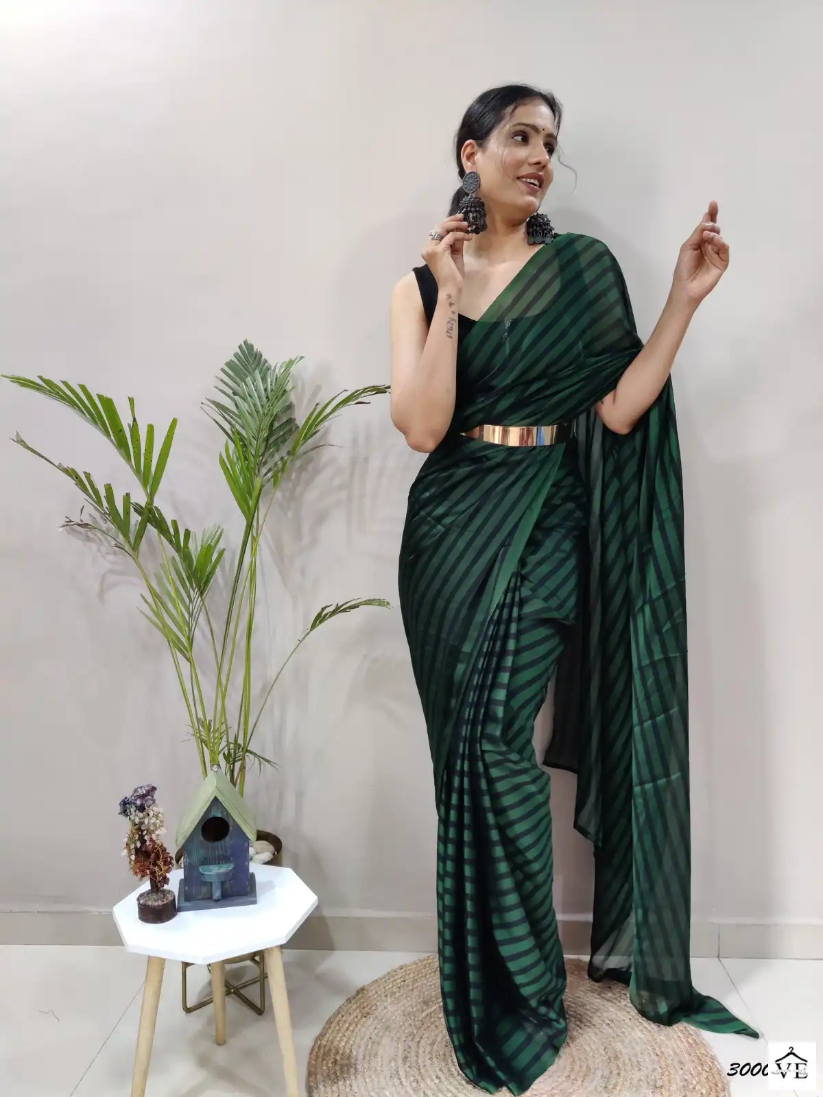 Vardan Ethnic Avya Vol 3 Rangoli Silk Wholesale Ready To Wear One Minute Saree Catalog — Wholesale Sarees, MPA wholesale from Surat — view 6