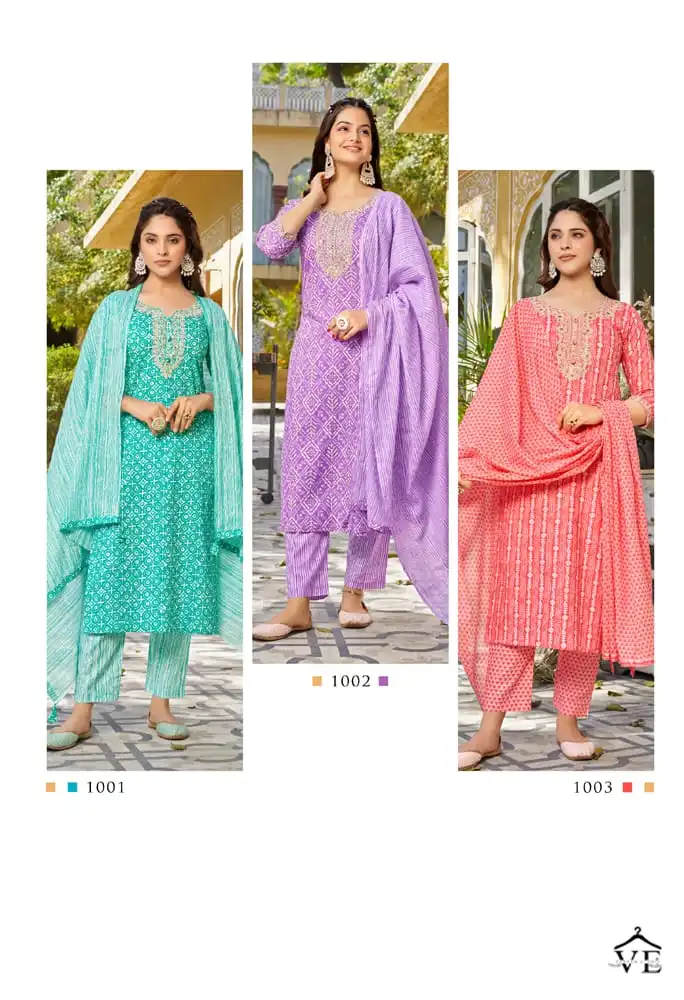 We Batik Pure Cotton Wholesale Readymade Suits Catalog — Wholesale Salwar Suits, MPA wholesale from Surat — view 8
