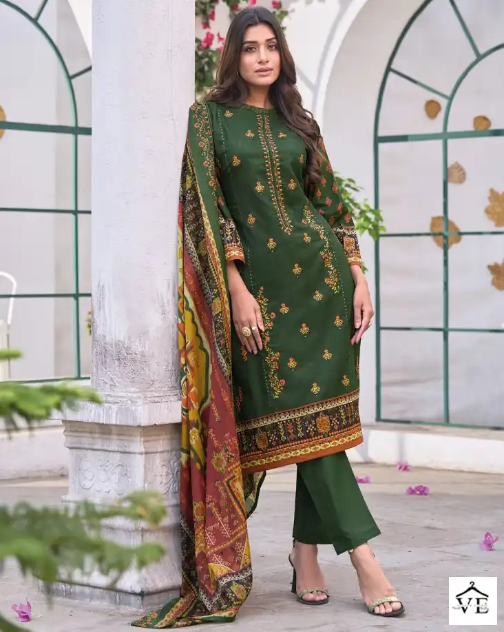 Bin Saeed Lawn Collection Vol-4 Pure Lawn Wholesale Pakistani Suits Catalog — Wholesale Salwar Suits, MPA wholesale from Surat — view 1