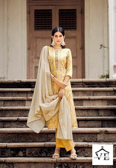 Radhika Fashion Blossom Vol 13 Cotton Wholesale Salwar Suit Catalog — Wholesale Salwar Suits, MPA wholesale from Surat - Gallery Image 3