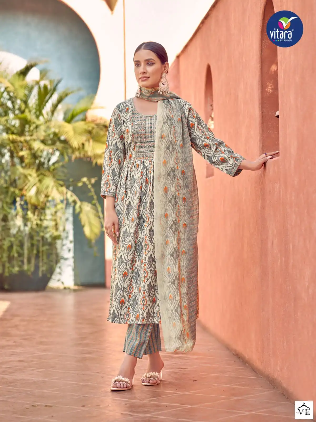 Vitara Brinton Cotton Print Wholesale Readymade Salwar Kameez Catalog — Wholesale Salwar Suits, MPA wholesale from Surat - Gallery Image 3