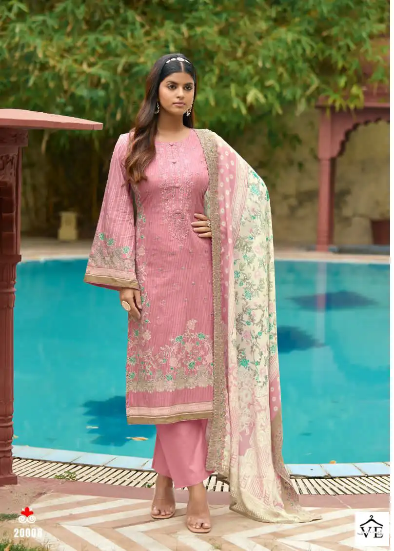 Deepsy Suits Bin Saeed Lawn Pure Cotton Wholesale Pakistani Salwar Suit Catalog — Wholesale Salwar Suits, MPA wholesale from Surat — view 9
