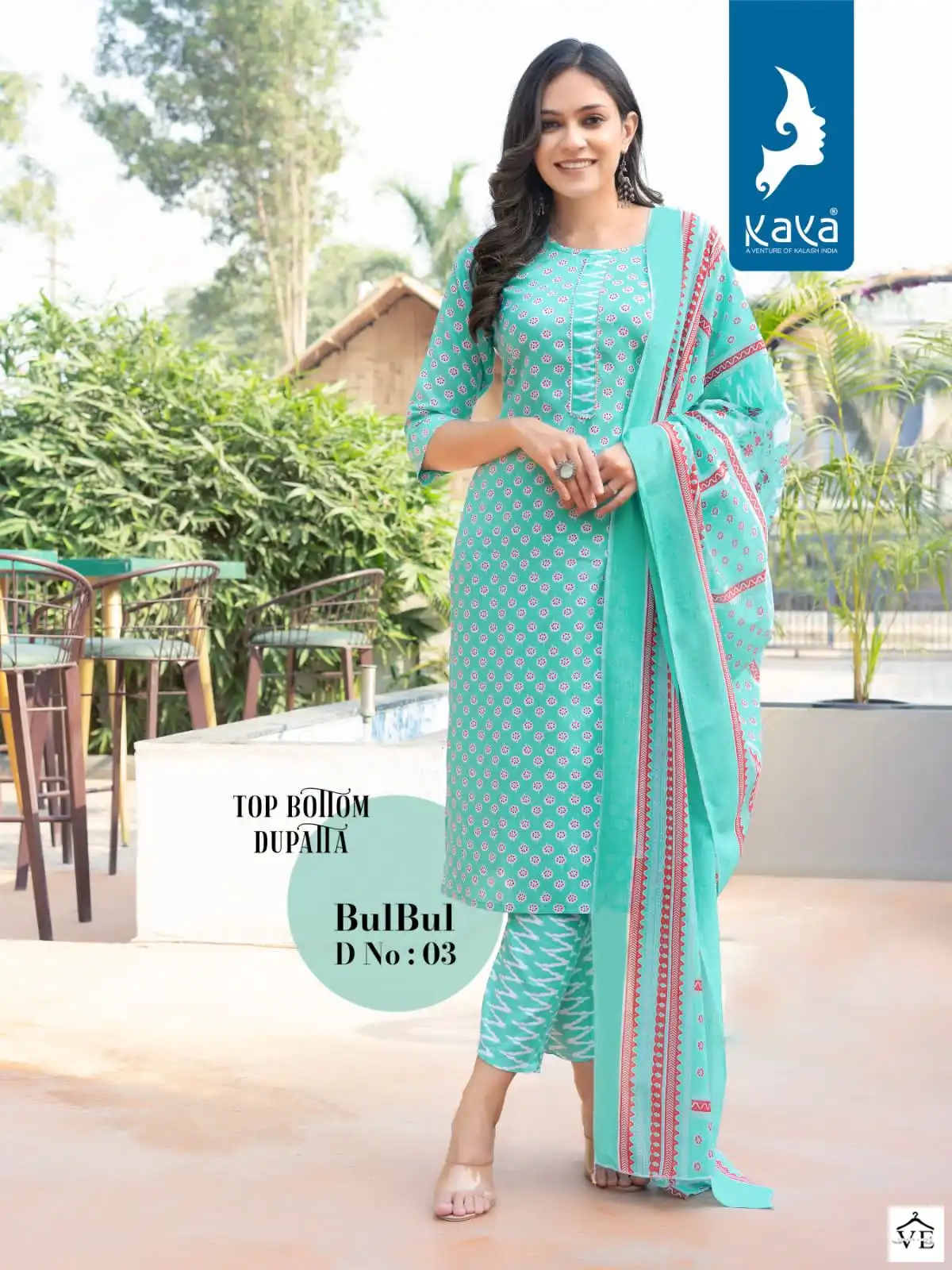 Kaya Bulbul Rayon Wholesale Readymade Salwar Suit Catalog — Wholesale Salwar Suits, MPA wholesale from Surat - Gallery Image 2