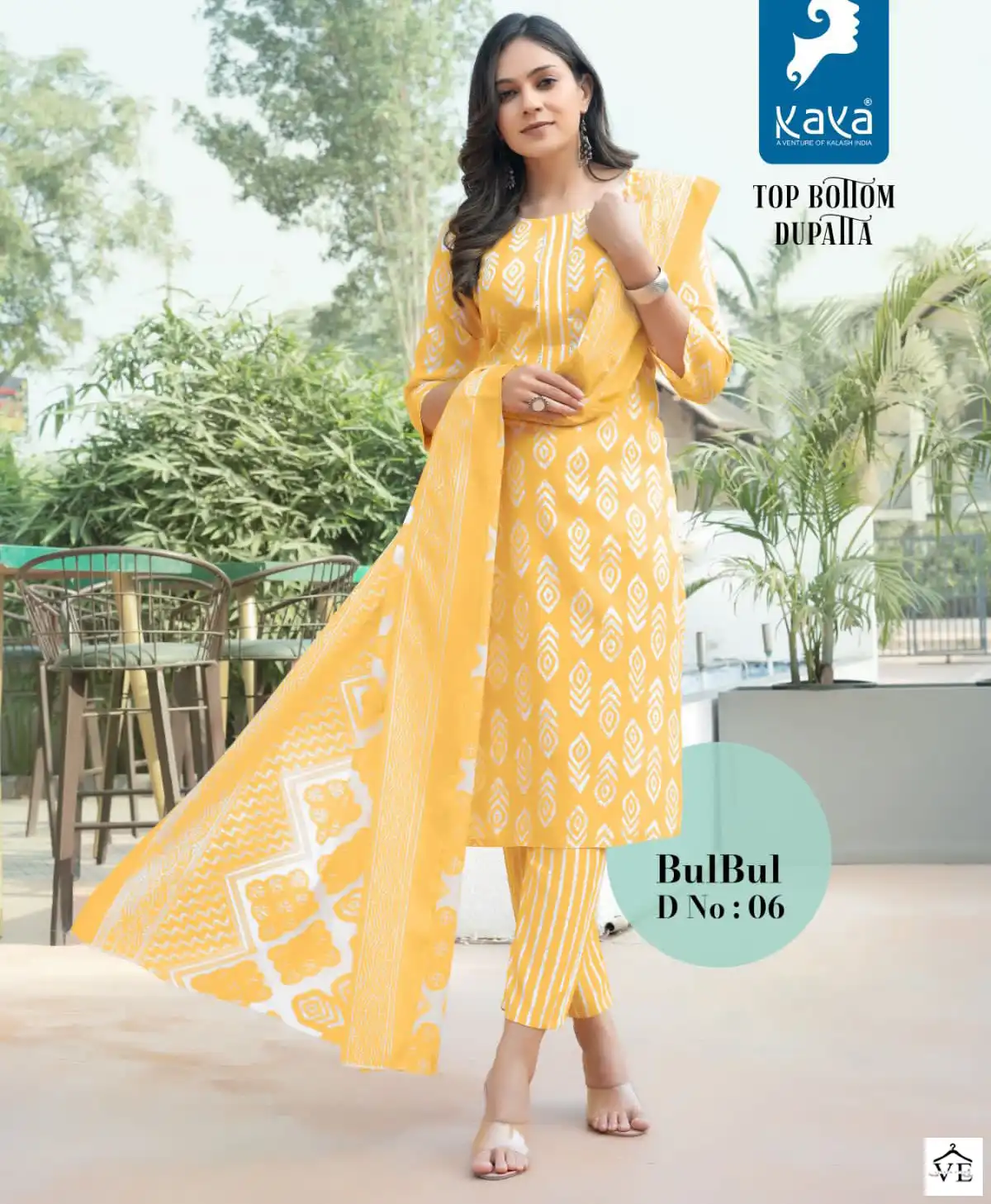 Kaya Bulbul Rayon Wholesale Readymade Salwar Suit Catalog — Wholesale Salwar Suits, MPA wholesale from Surat — view 1
